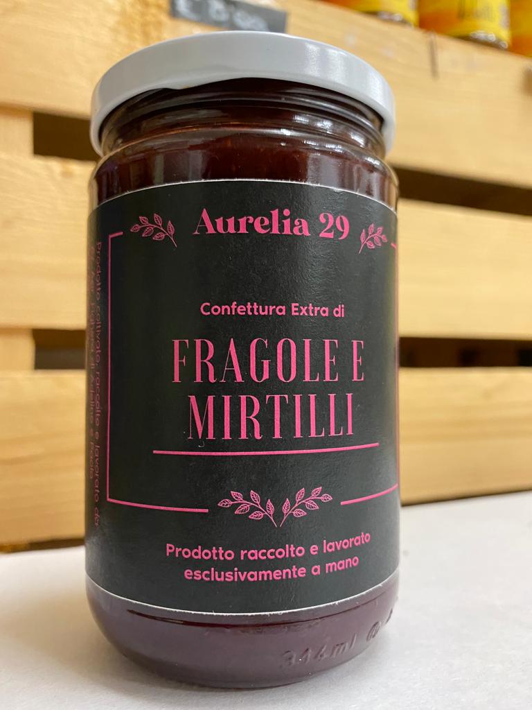CONFETTURA EXTRA DI FRAGOLE E MIRTILLI