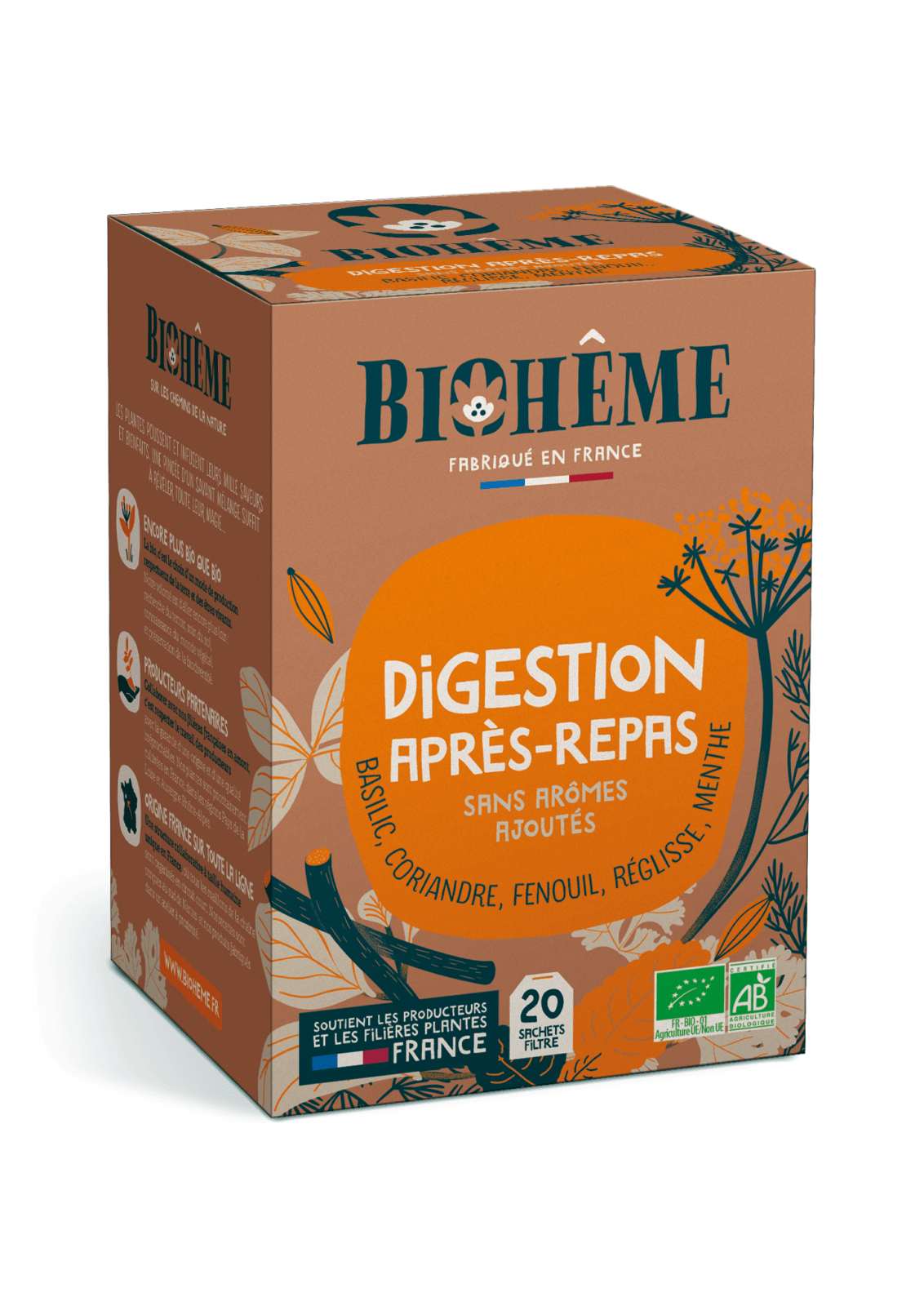 INFUSO Digestion Après-Repas (Digestione Dopo Pasti) - X20 Infusettes